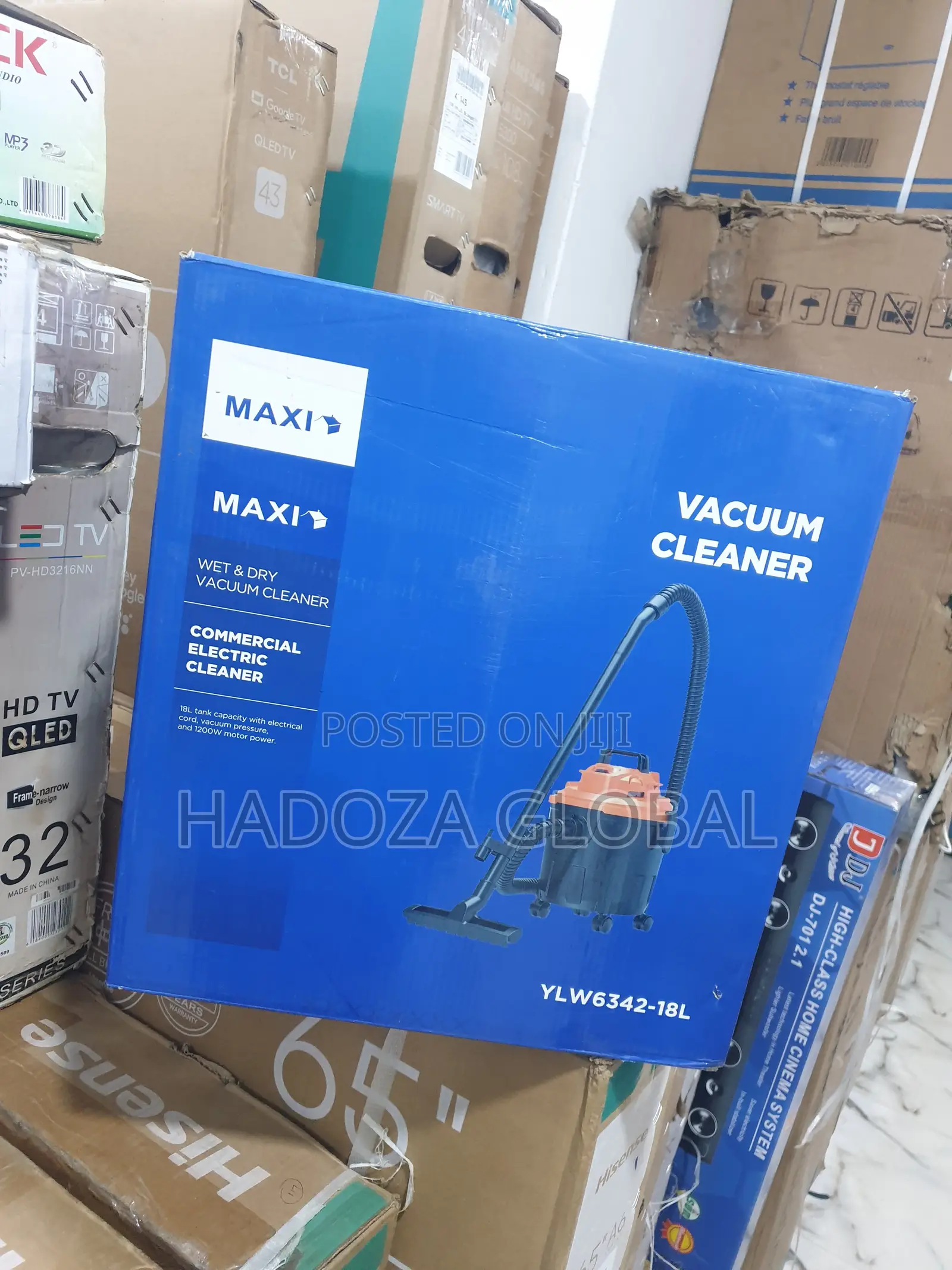 Brand New Maxi 18l Heavy Duty Vacuum Cleaner With Strong Suction Power