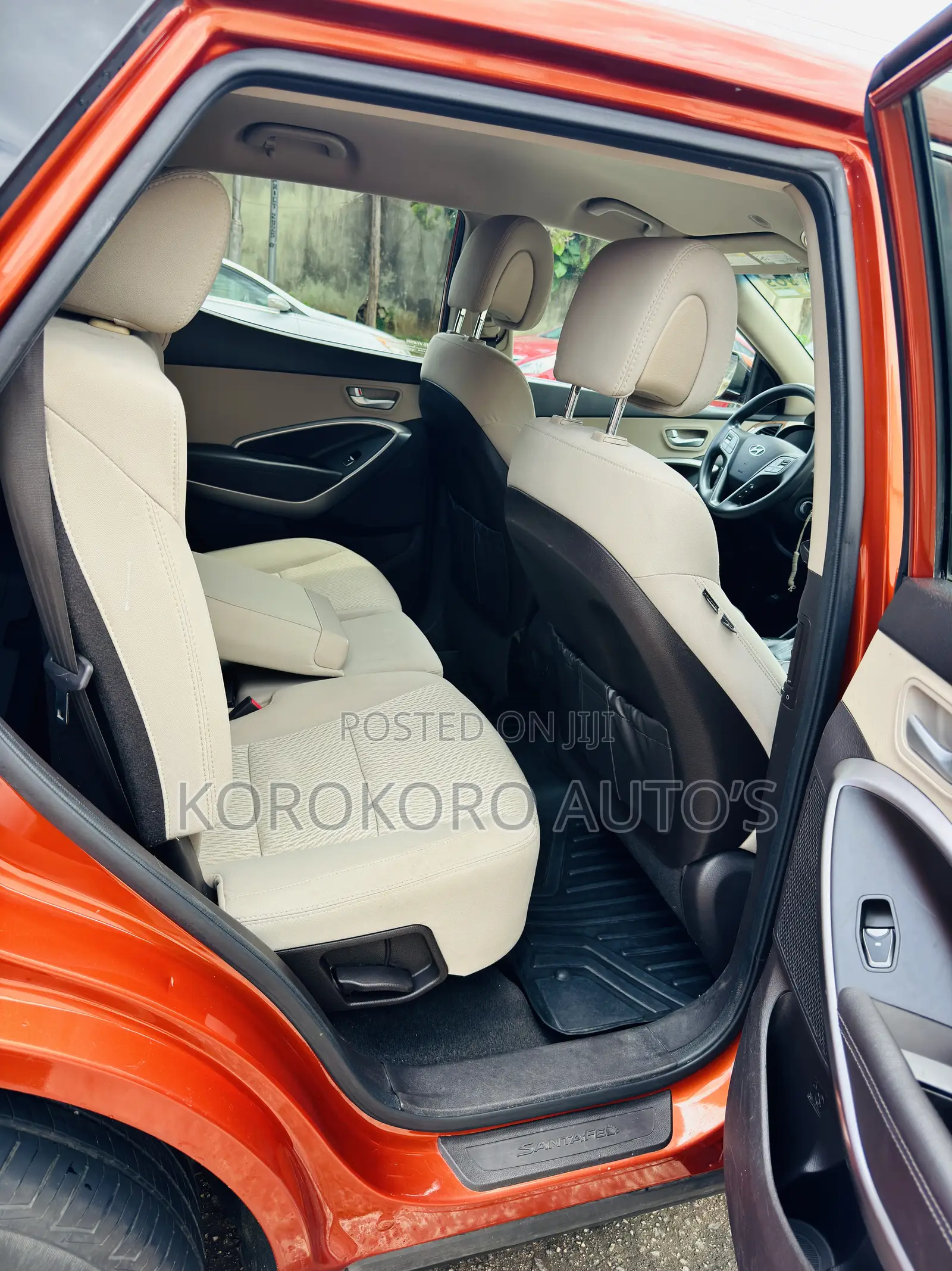 Hyundai Santa Fe GLS 4dr SUV (3.3L 6cyl 6A) 2015 Red