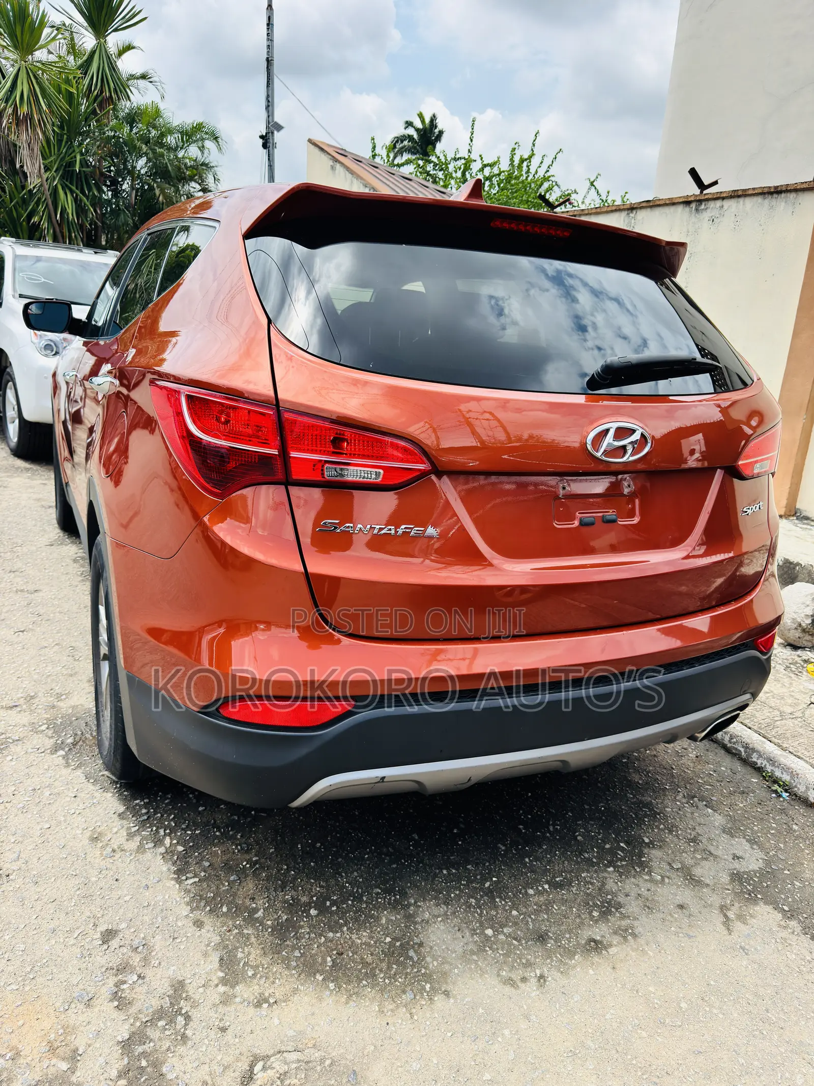 Hyundai Santa Fe GLS 4dr SUV (3.3L 6cyl 6A) 2015 Red