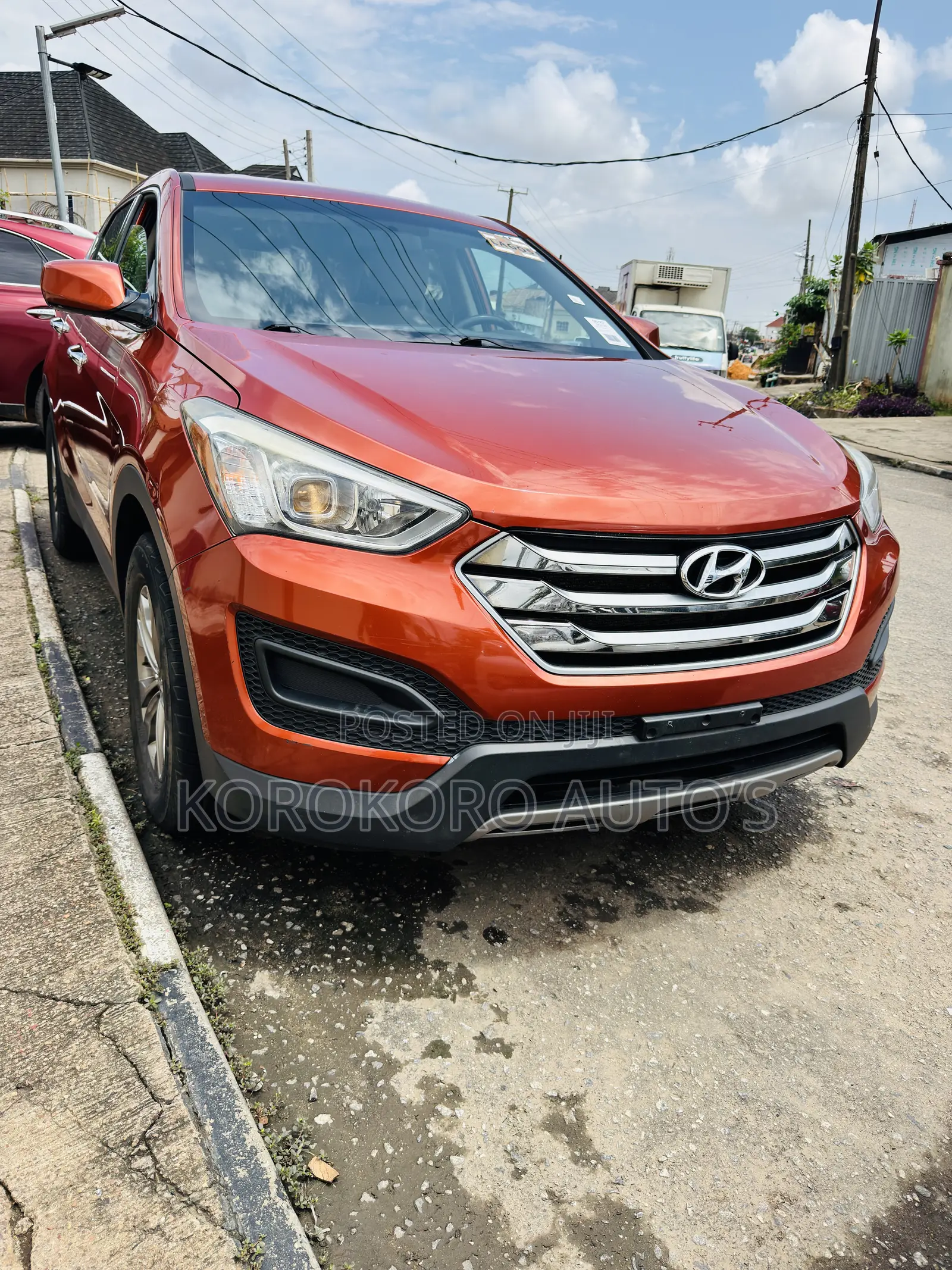 Hyundai Santa Fe GLS 4dr SUV (3.3L 6cyl 6A) 2015 Red