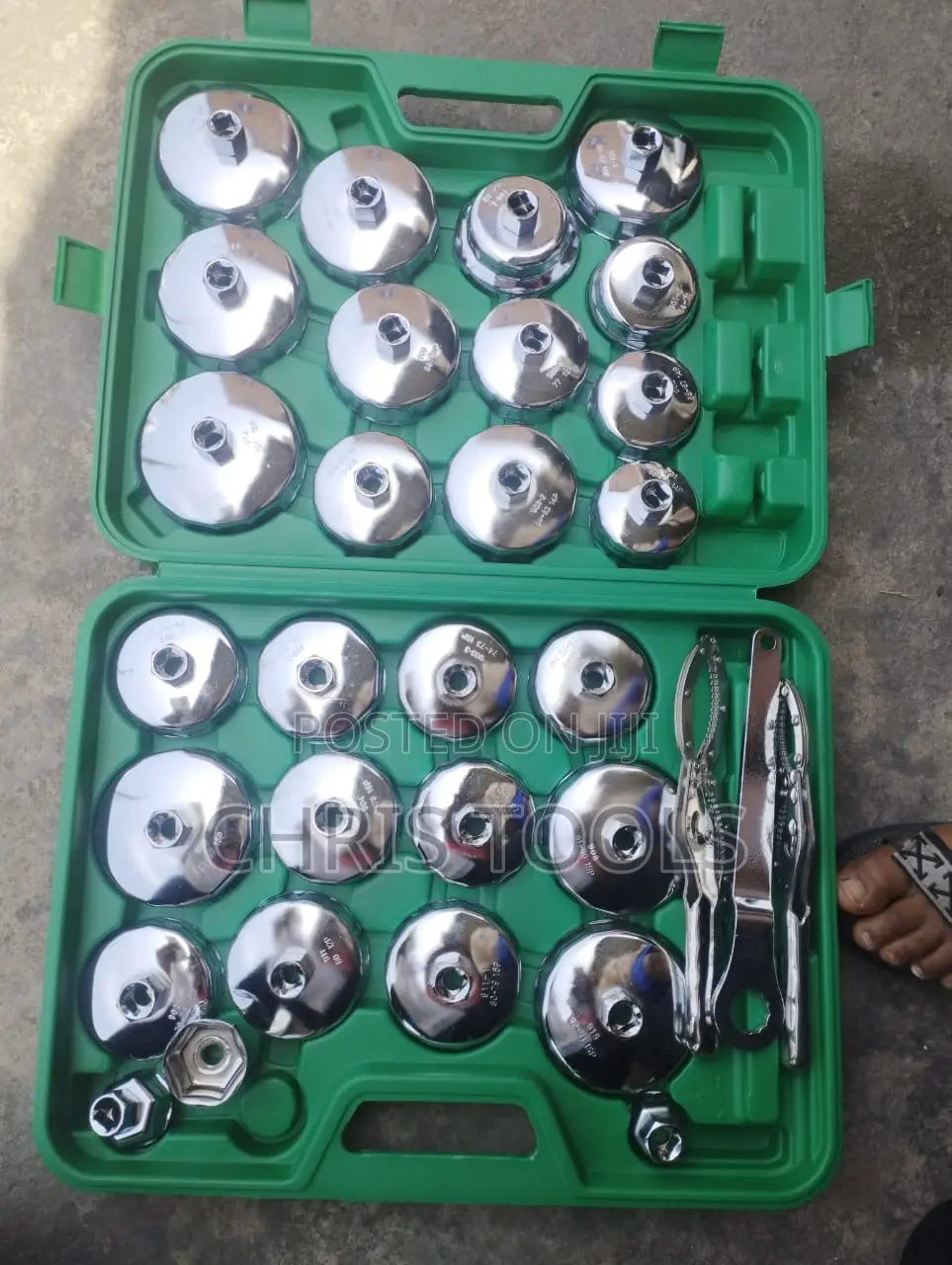 Stainless Oil Filter Cup Set