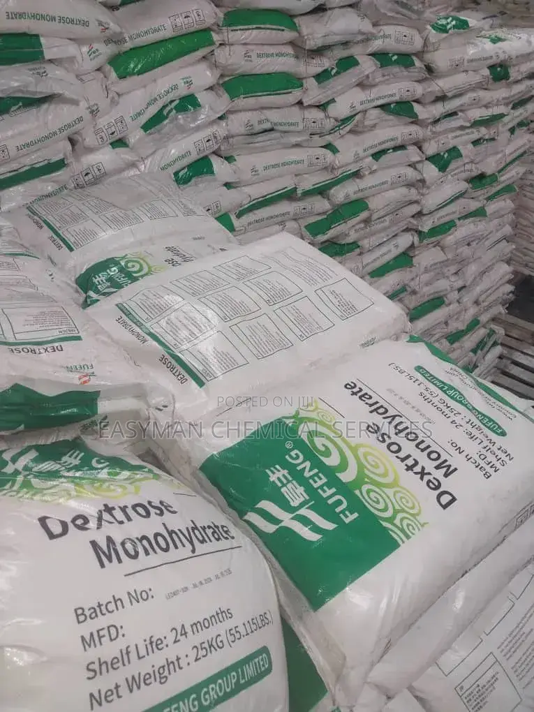 Dextrose Monohydrate – Food Grade Glucose Powder, 25kg Bag