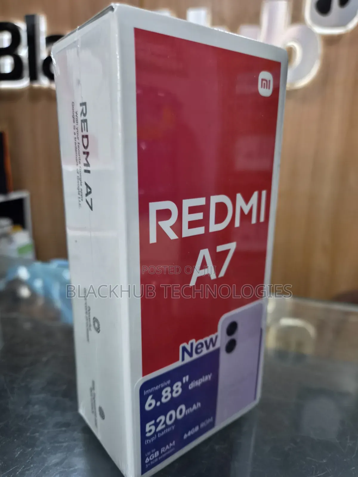 New Xiaomi Redmi A7 64 GB Black