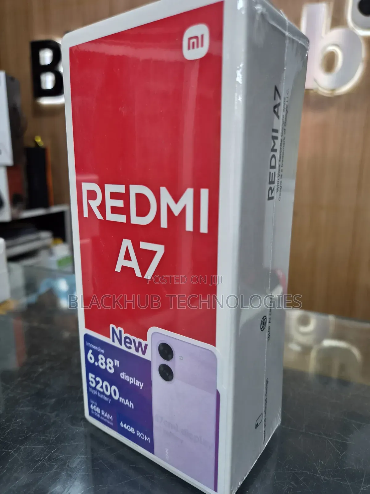 New Xiaomi Redmi A7 64 GB Black