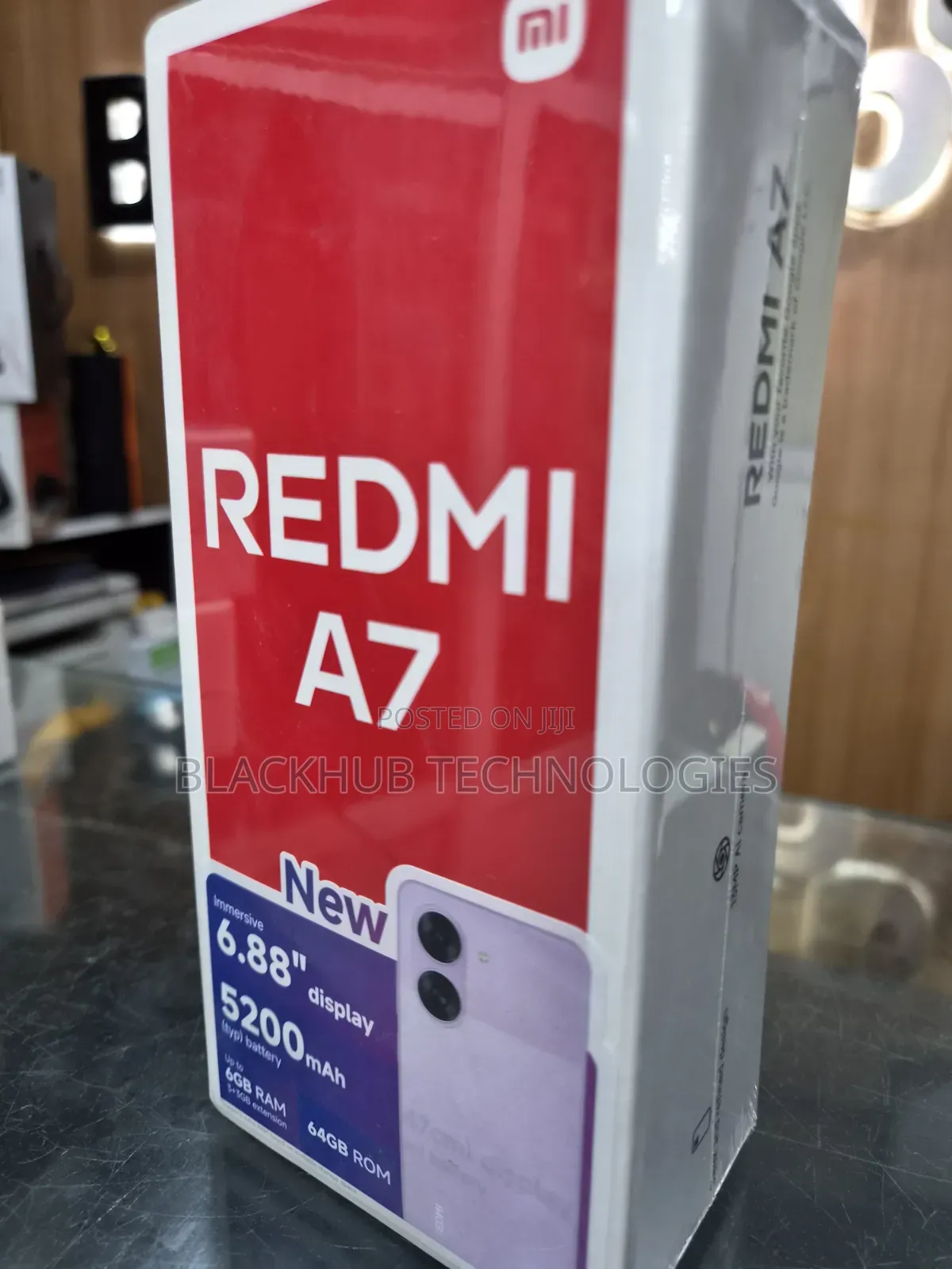 New Xiaomi Redmi A7 64 GB Black