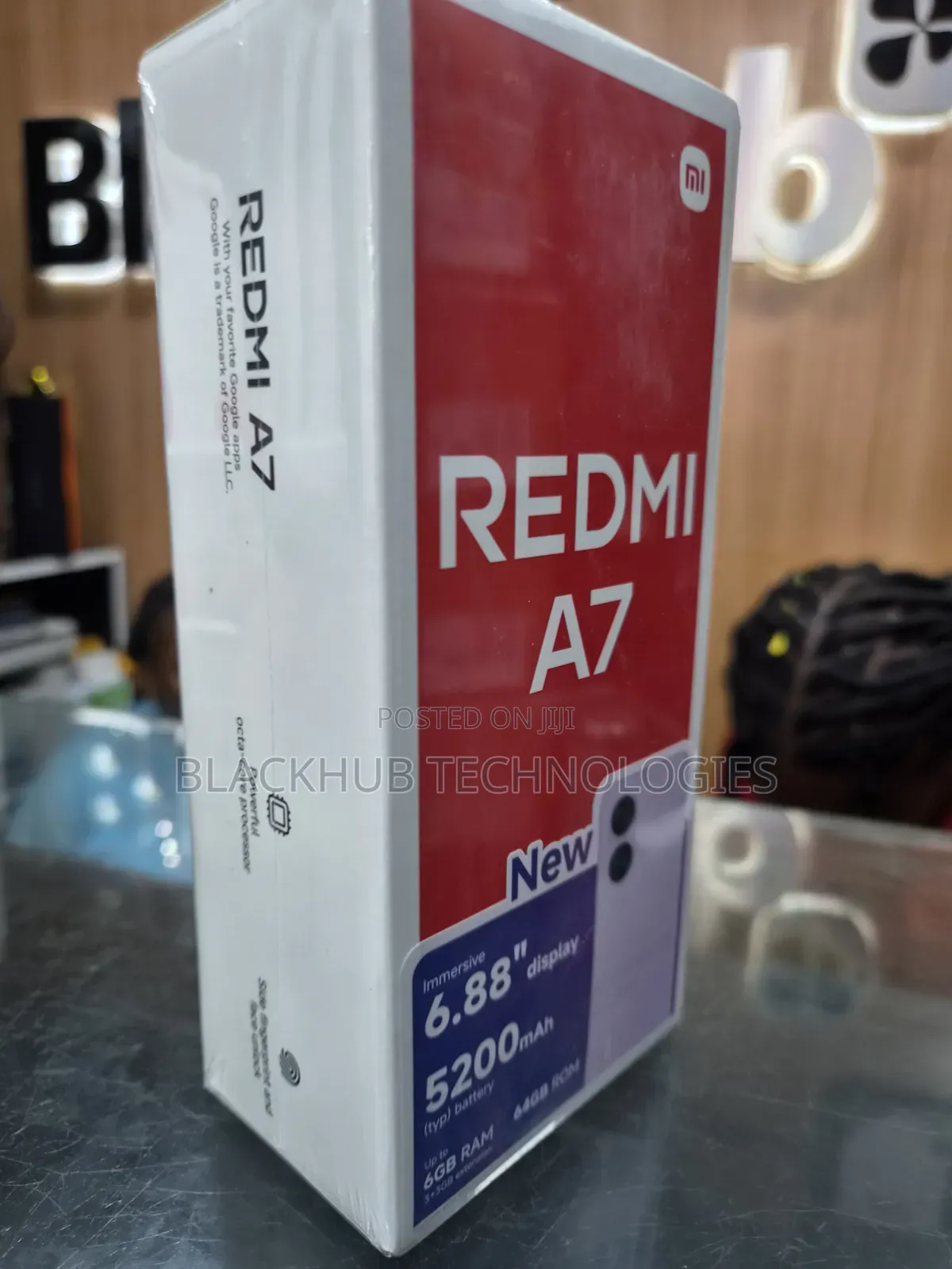 New Xiaomi Redmi A7 64 GB Black