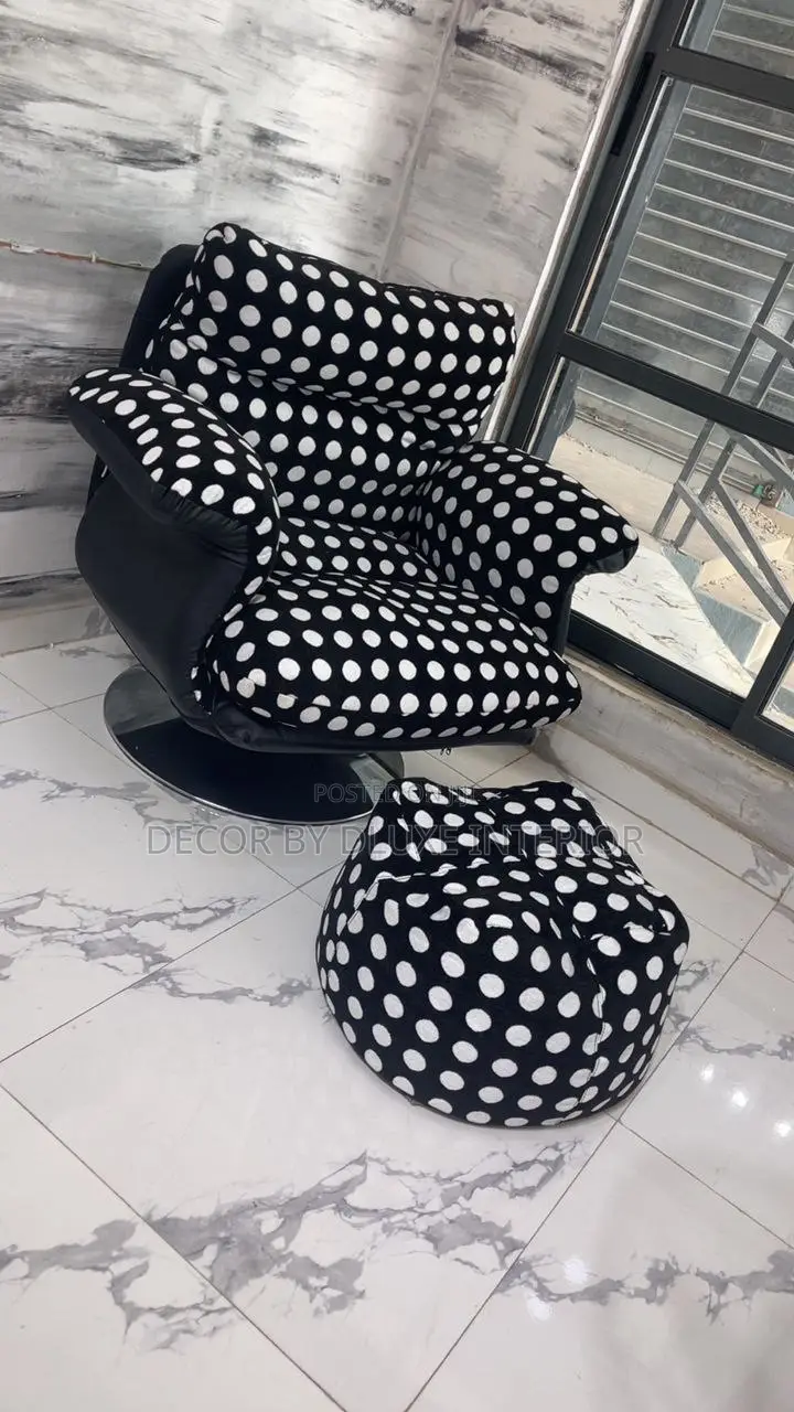 Accent Chair With Leg Rest