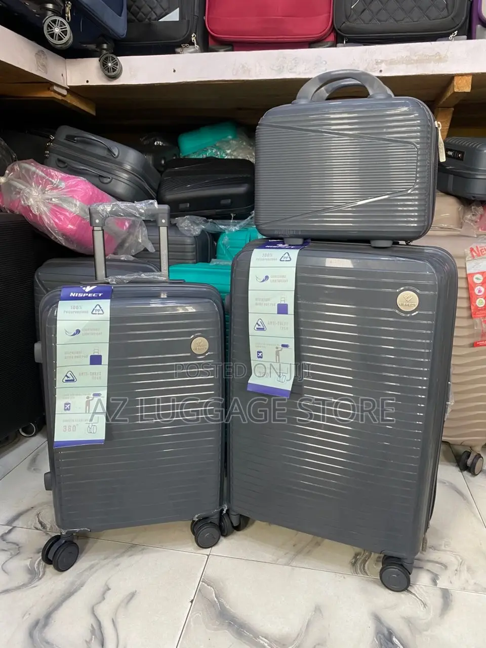 Set of 3 Most Expensive Rubber Luggage Box