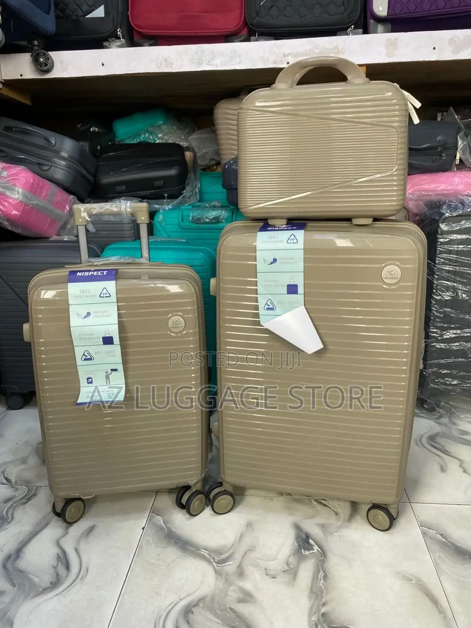 Set of 3 Most Expensive Rubber Luggage Box