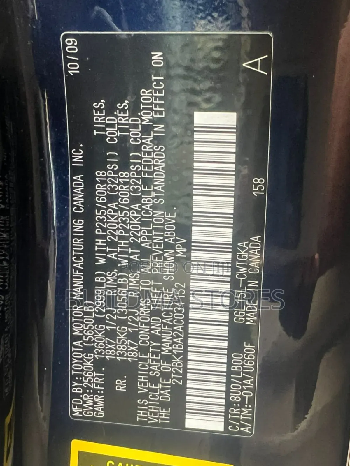 Lexus RX 350 2010 Blue