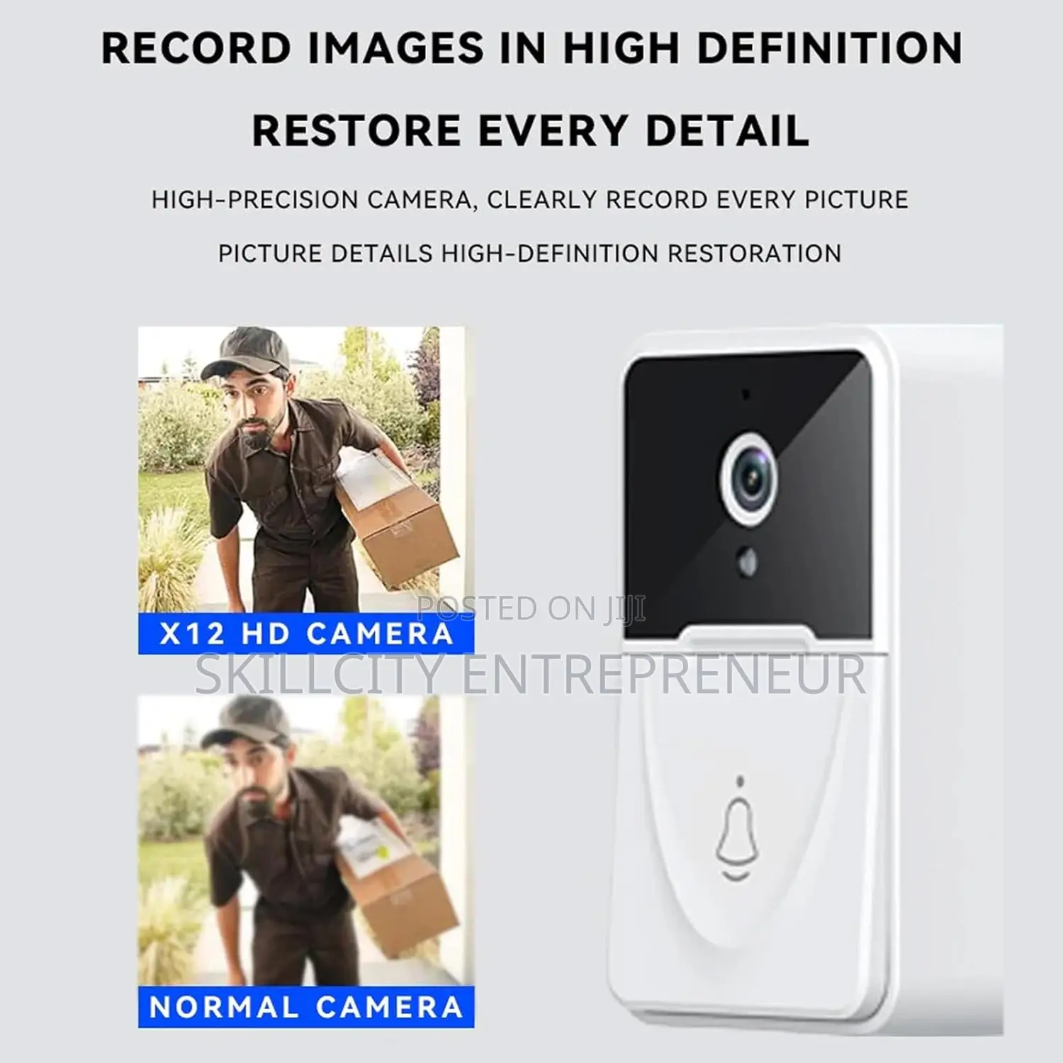 Smart Wi-Fi Video Doorbell Kit