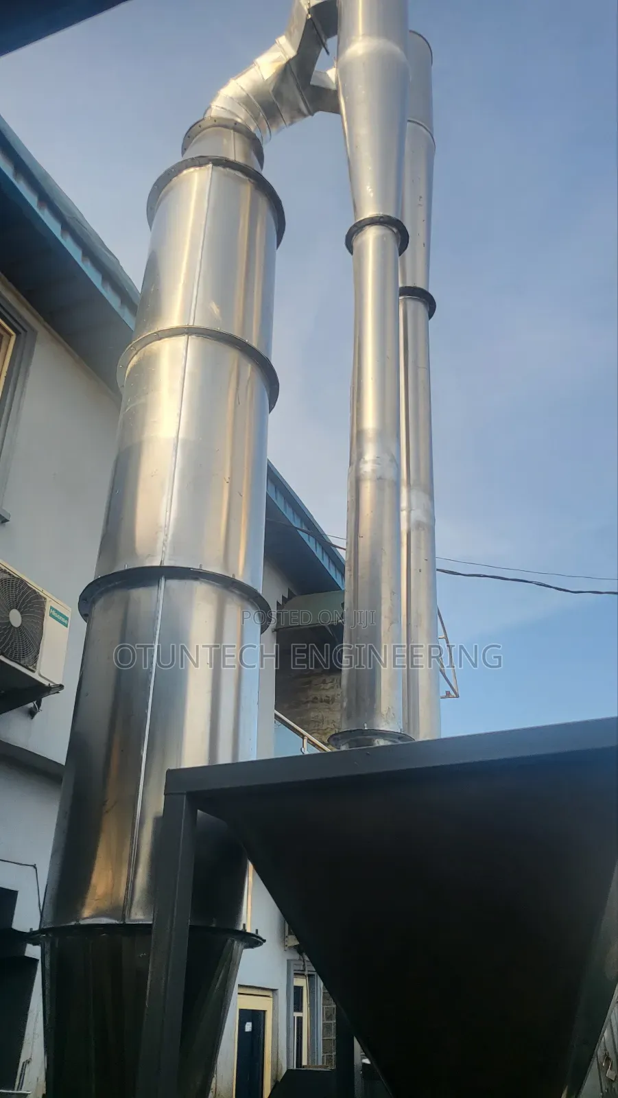 Double Cyclone Flash Dryer