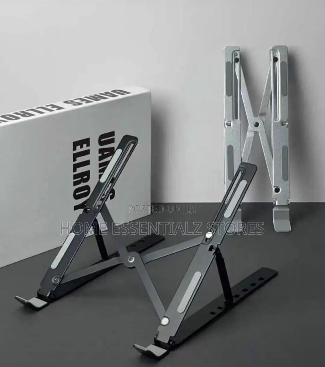 Foldable Aluminum Laptop Stand - Macbook Portable Laptop Riser