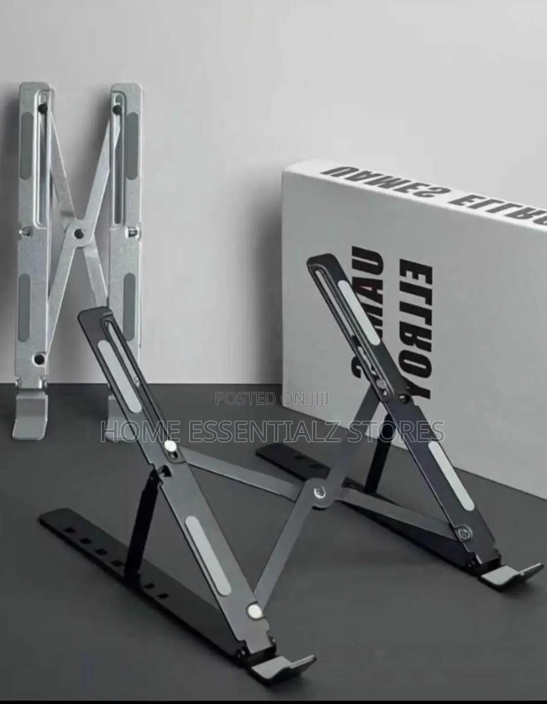 Foldable Aluminum Laptop Stand - Macbook Portable Laptop Riser