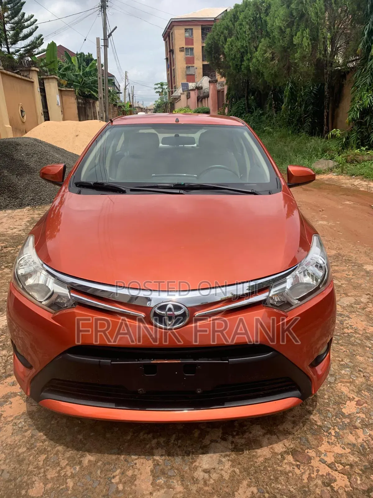Toyota Vios 2014 Red
