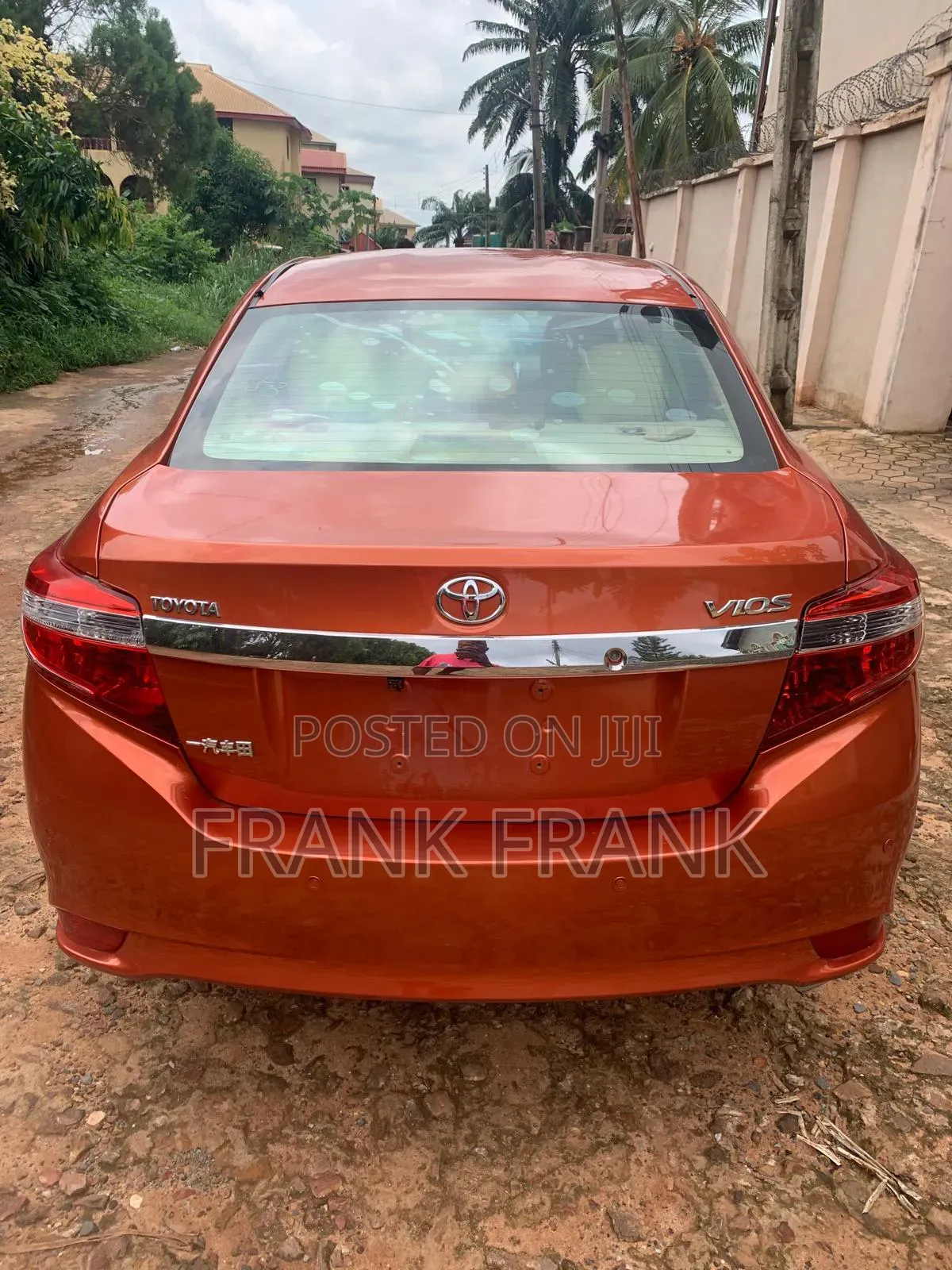 Toyota Vios 2014 Red