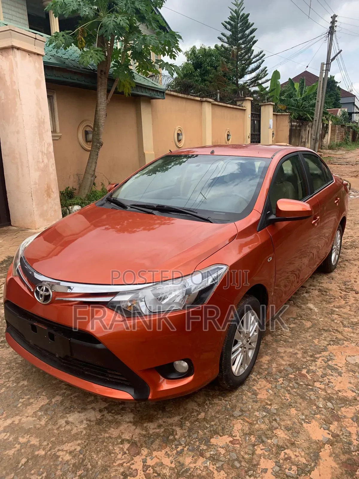 Toyota Vios 2014 Red