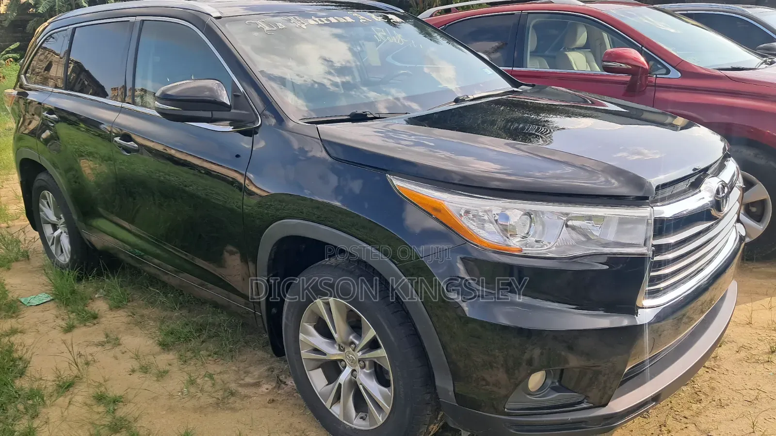 Toyota Highlander XLE V6 4x4 (3.5L 6cyl 6A) 2016 Black