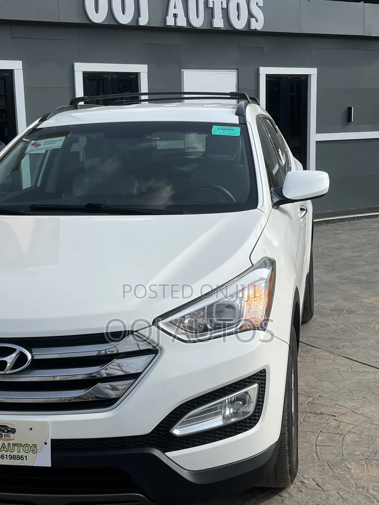 Hyundai Santa Fe 2016 White