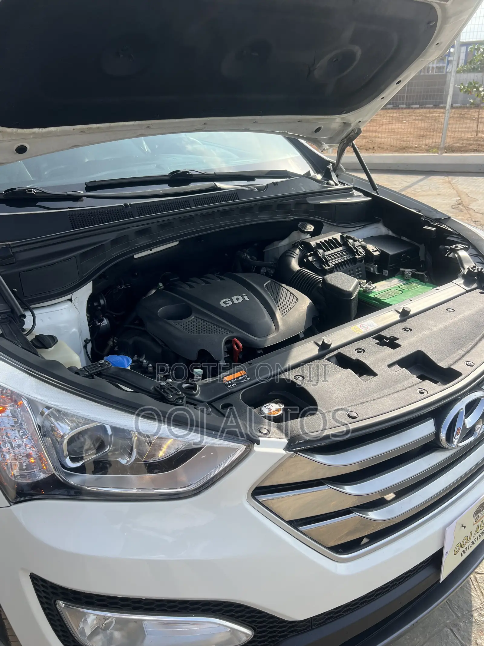 Hyundai Santa Fe 2016 White