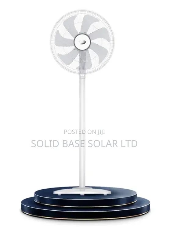 16 Inch Solar/Li-ion Rechargeable Fan