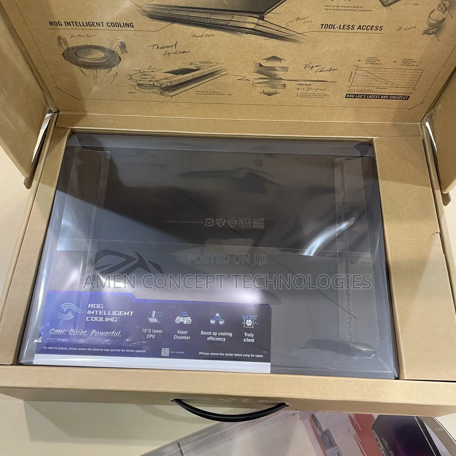 New Laptop Asus ROG Strix G16 G614 16GB Intel Core i7 SSD 1T