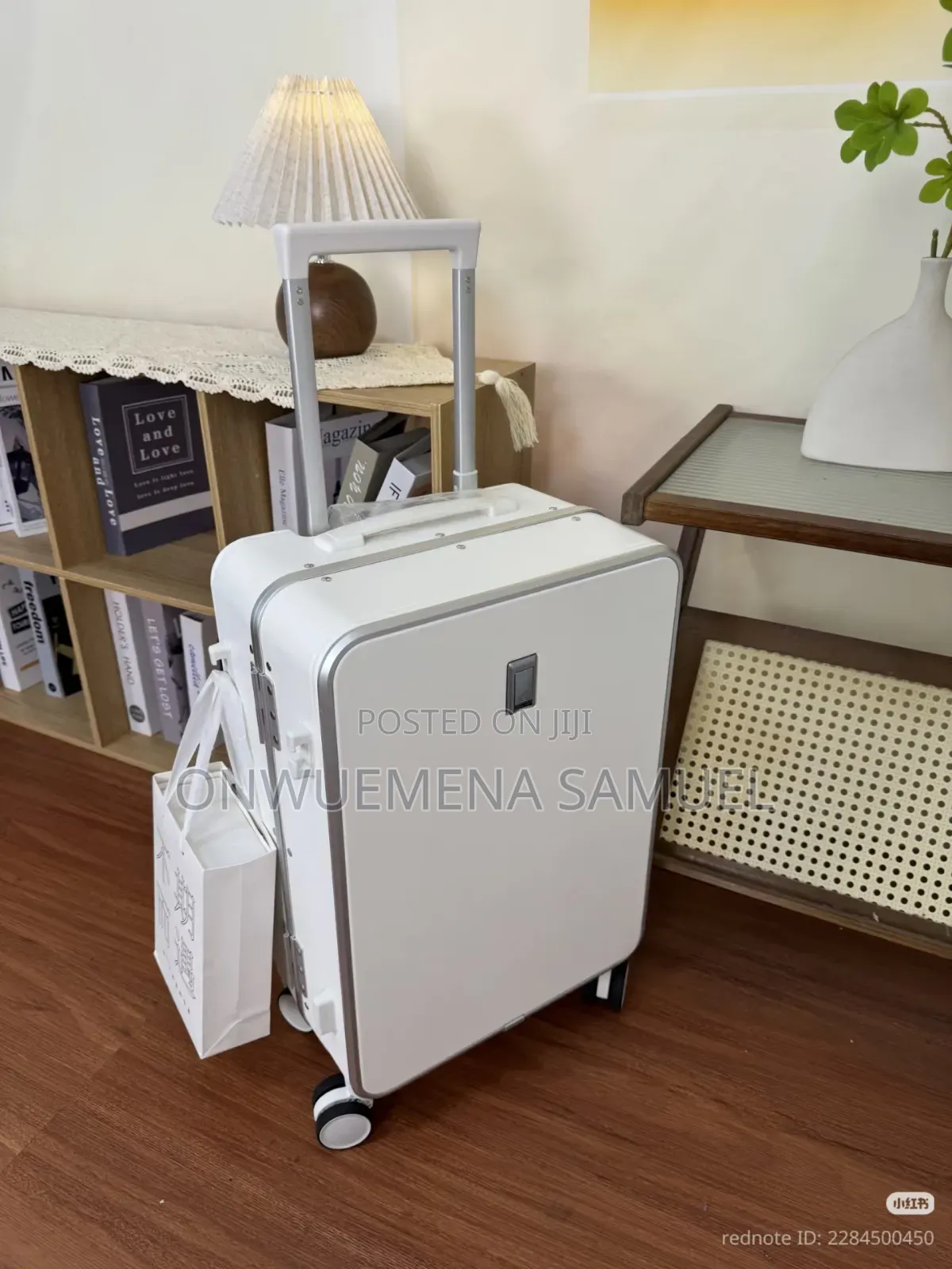 24" Double-Layer Reinforced Suitcase, Carry-on Bag, Luggage Travel Bag