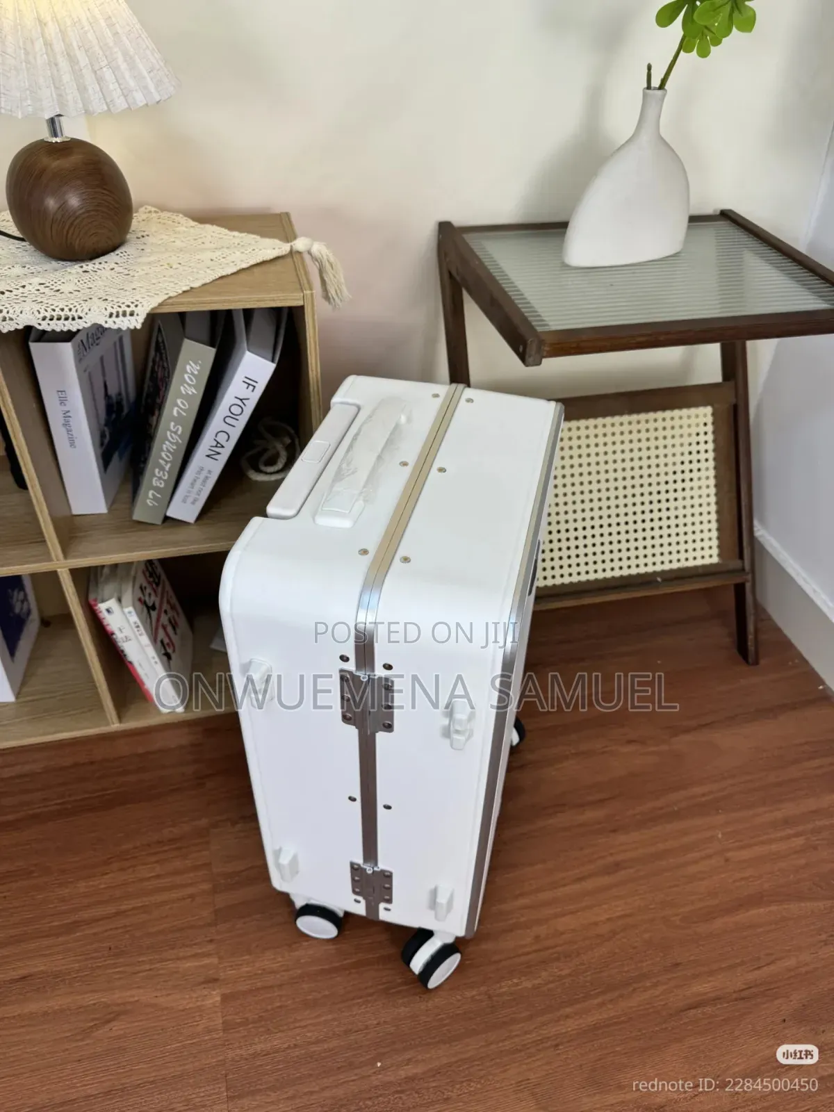 24" Double-Layer Reinforced Suitcase, Carry-on Bag, Luggage Travel Bag