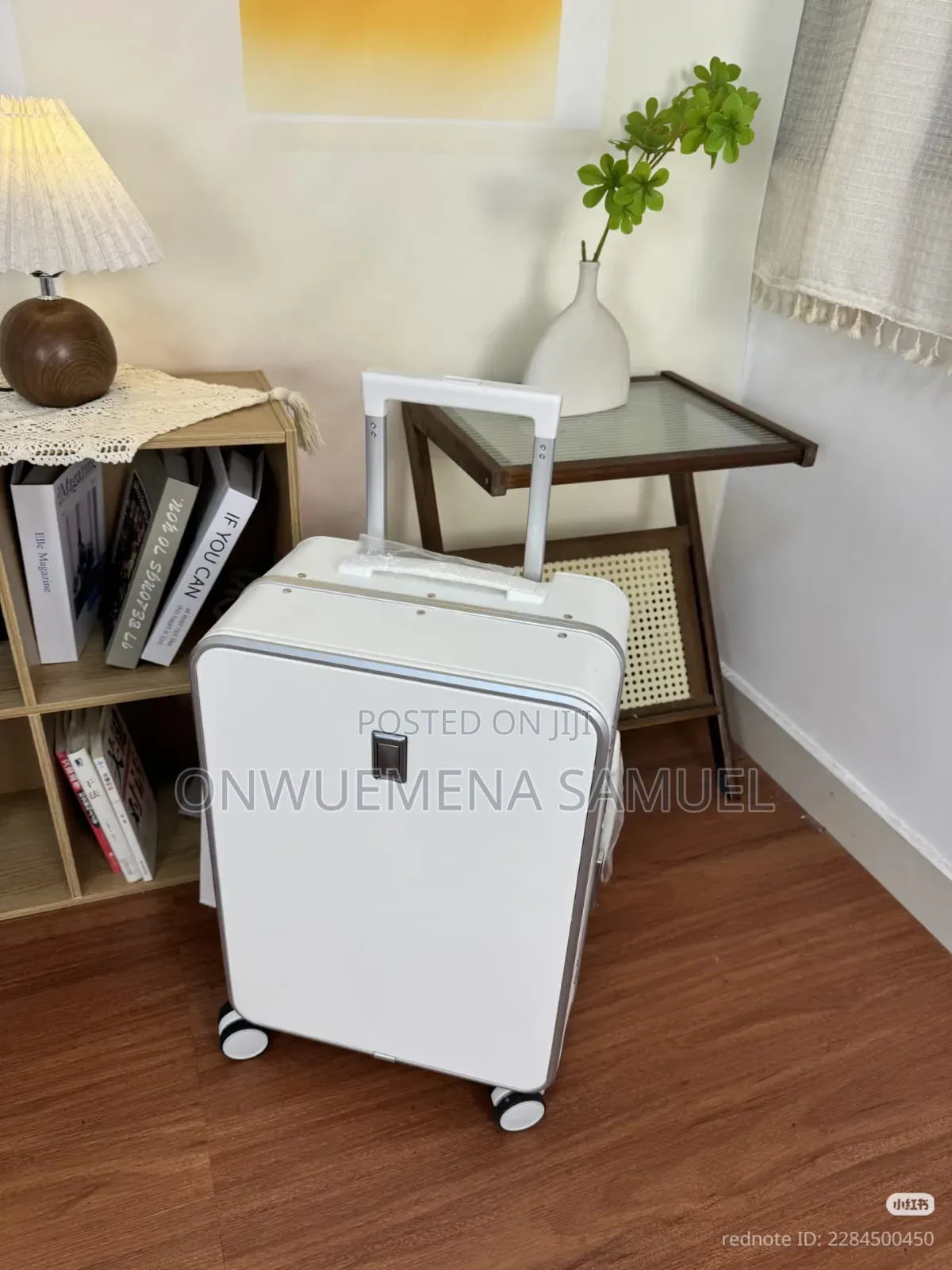 24" Double-Layer Reinforced Suitcase, Carry-on Bag, Luggage Travel Bag