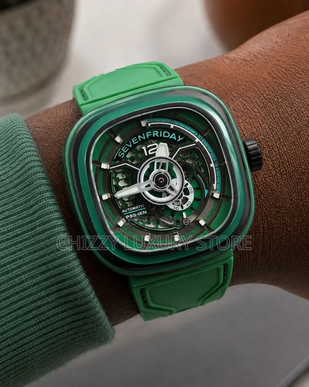 Seven Friday Quality Luxury Men Automatic Engine Wristwatch
