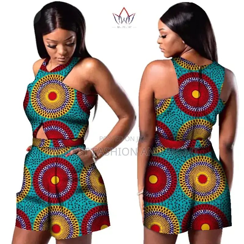 Sleeveless Romper Print Jumpsuit
