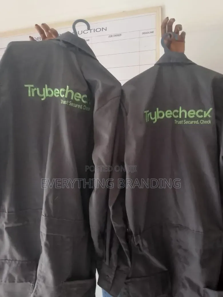 Industrial Coverall With Custom Logo Print for Work Uniform