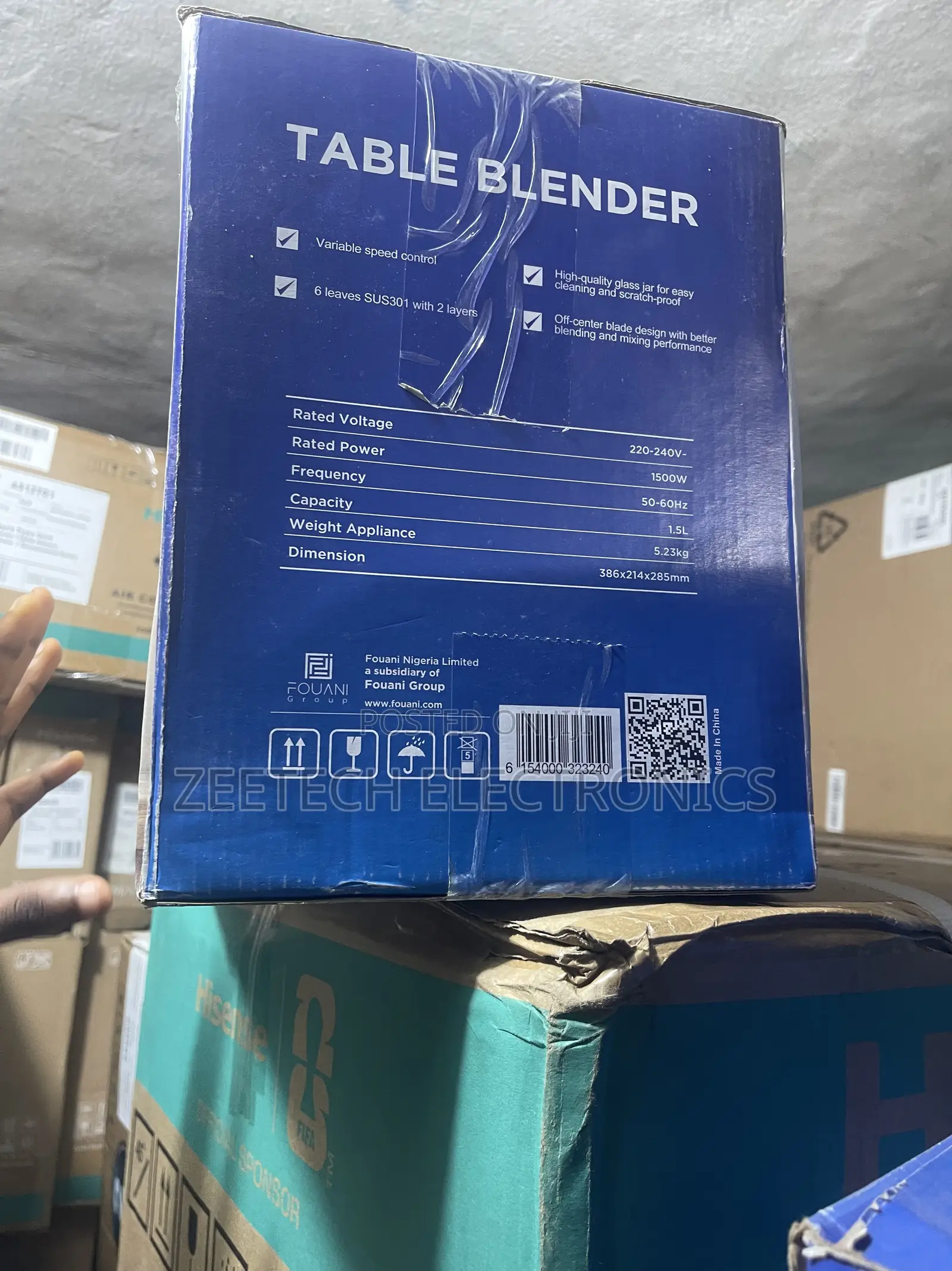 Maxi 1.5l Mj-Bl1501w High-Speed Blender