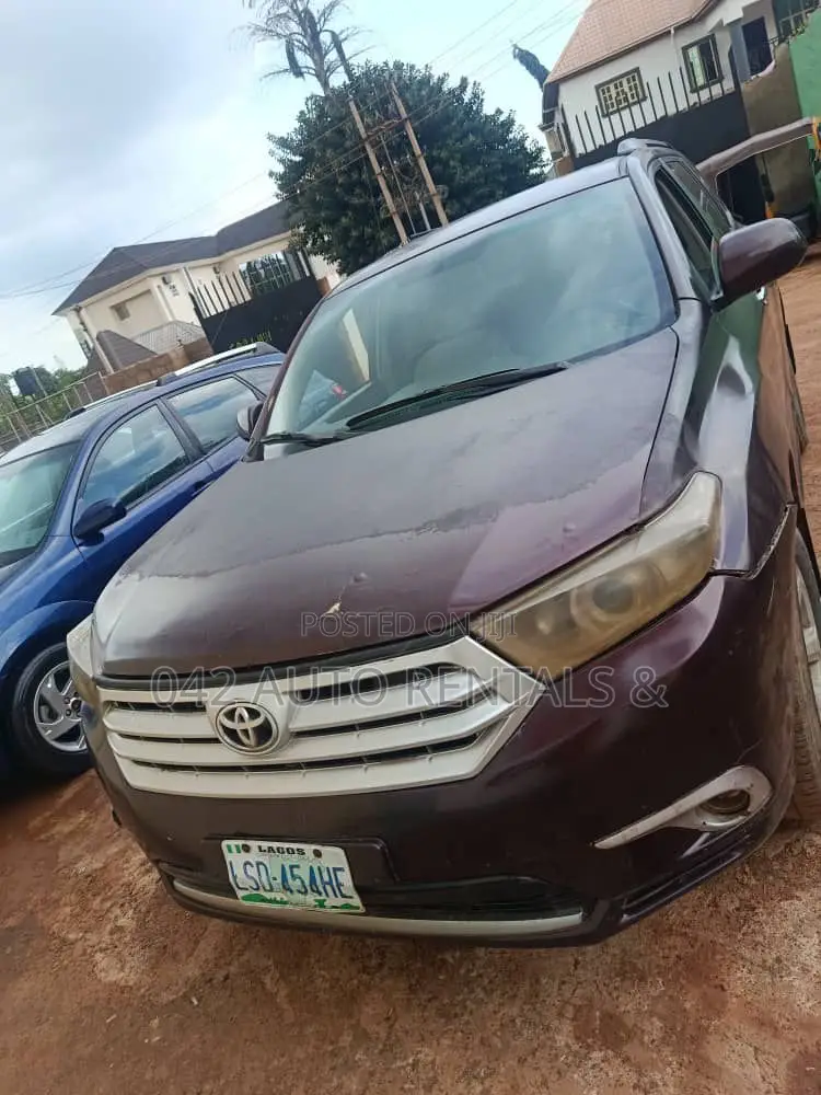 Toyota Highlander 2009 Red
