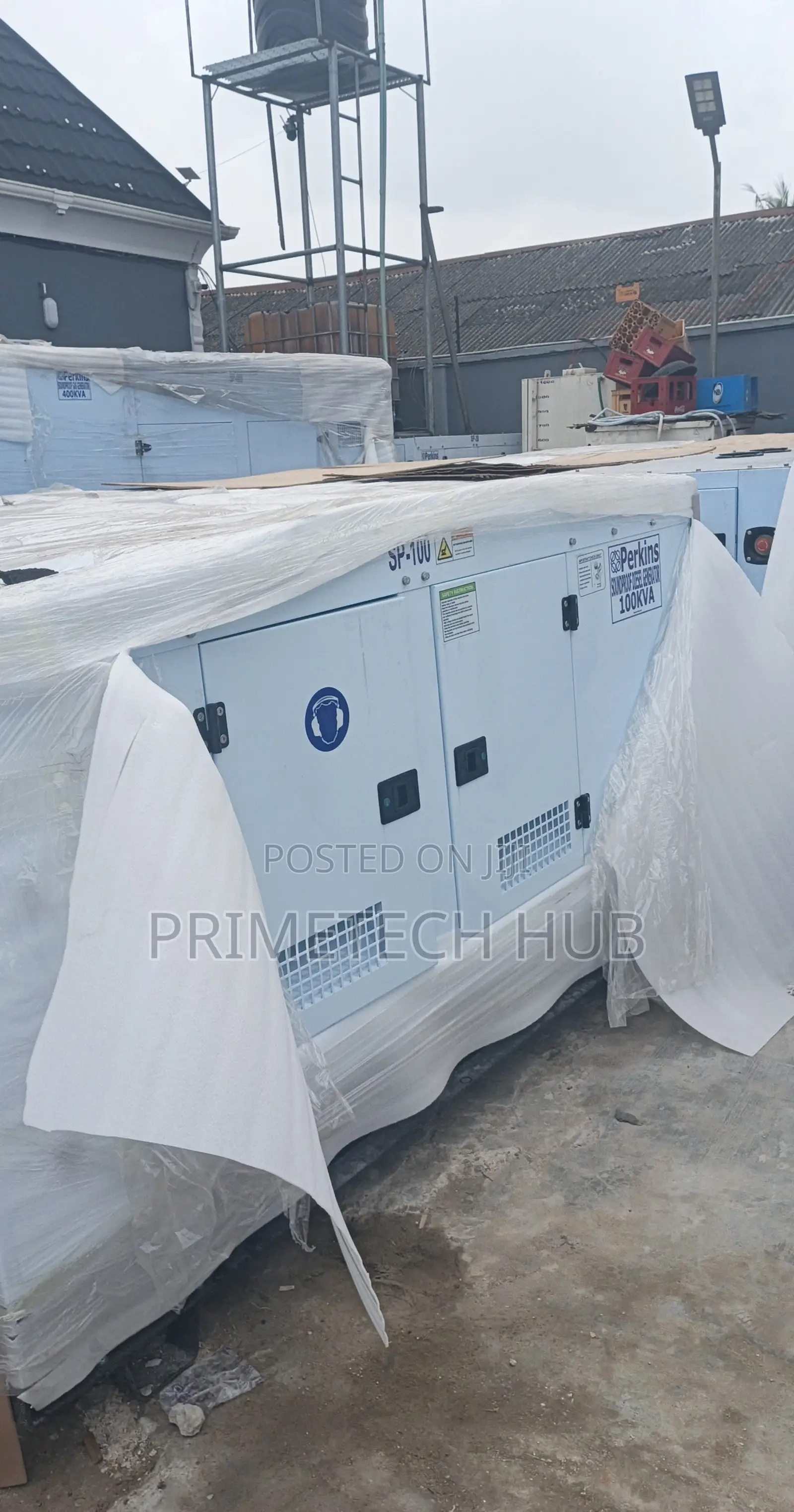 Rugged 100kva Perkins Generator For Industrial Use- Brand New