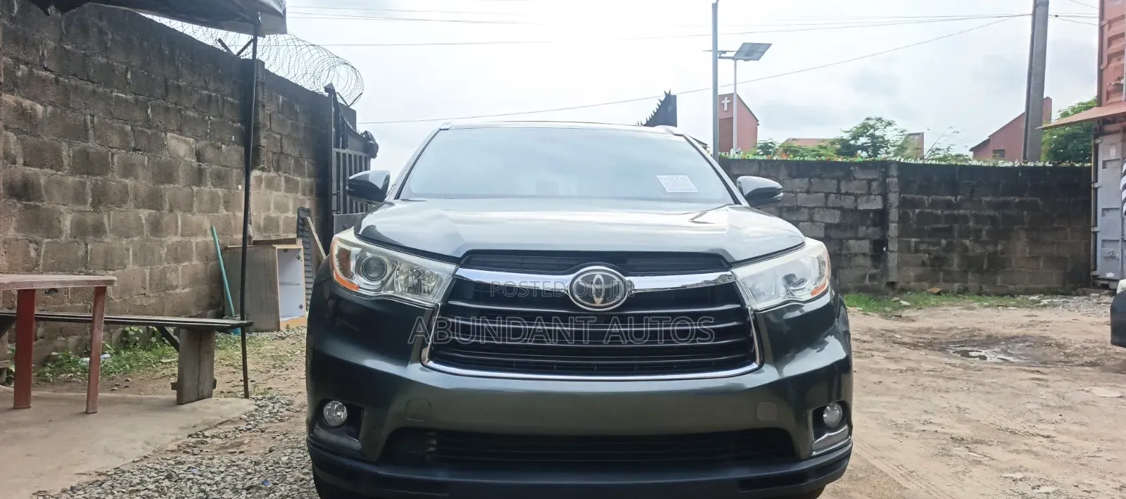 Toyota Highlander Limited 4dr SUV AWD (3.5L 6cyl 6A) 2015 Green