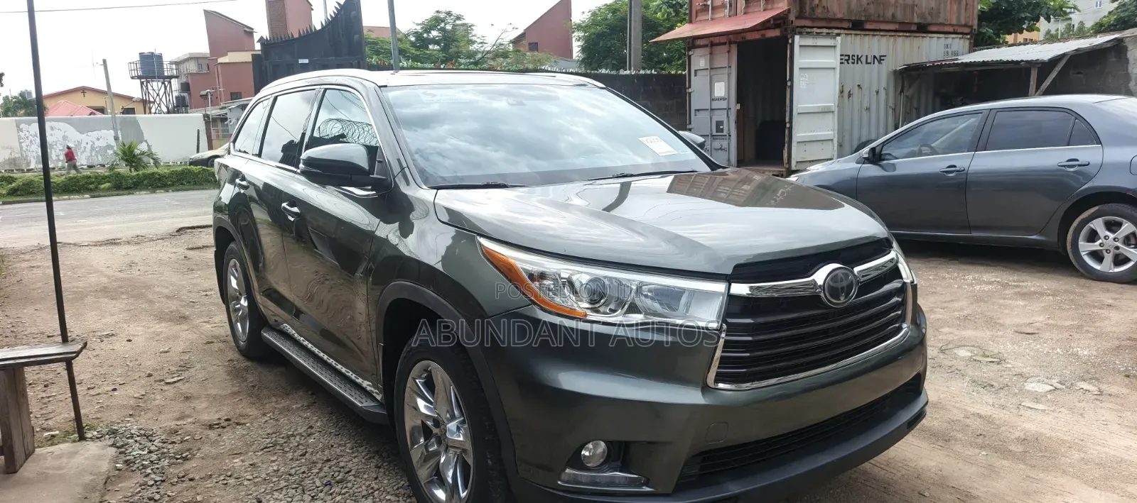 Toyota Highlander Limited 4dr SUV AWD (3.5L 6cyl 6A) 2015 Green