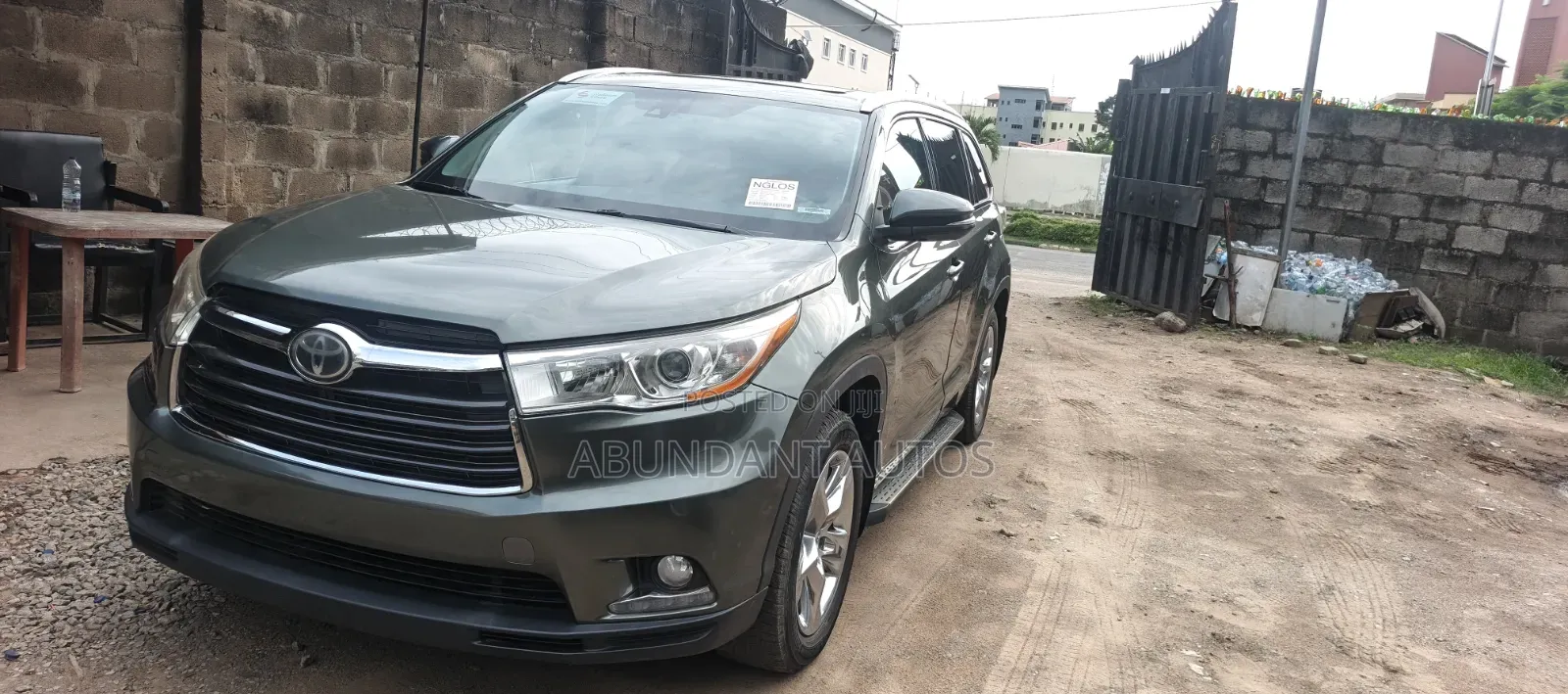Toyota Highlander Limited 4dr SUV AWD (3.5L 6cyl 6A) 2015 Green
