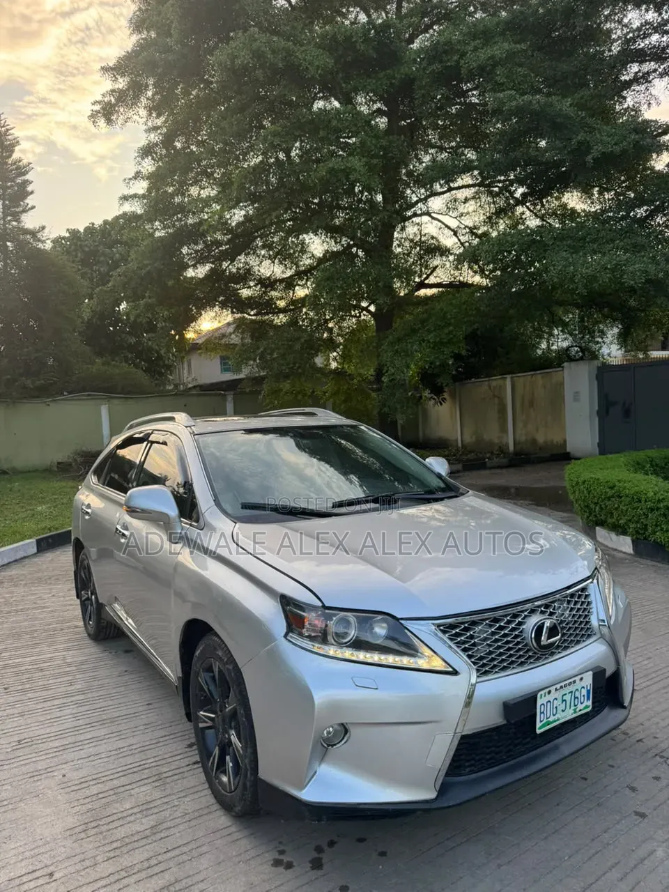 Lexus RX 2011 Silver