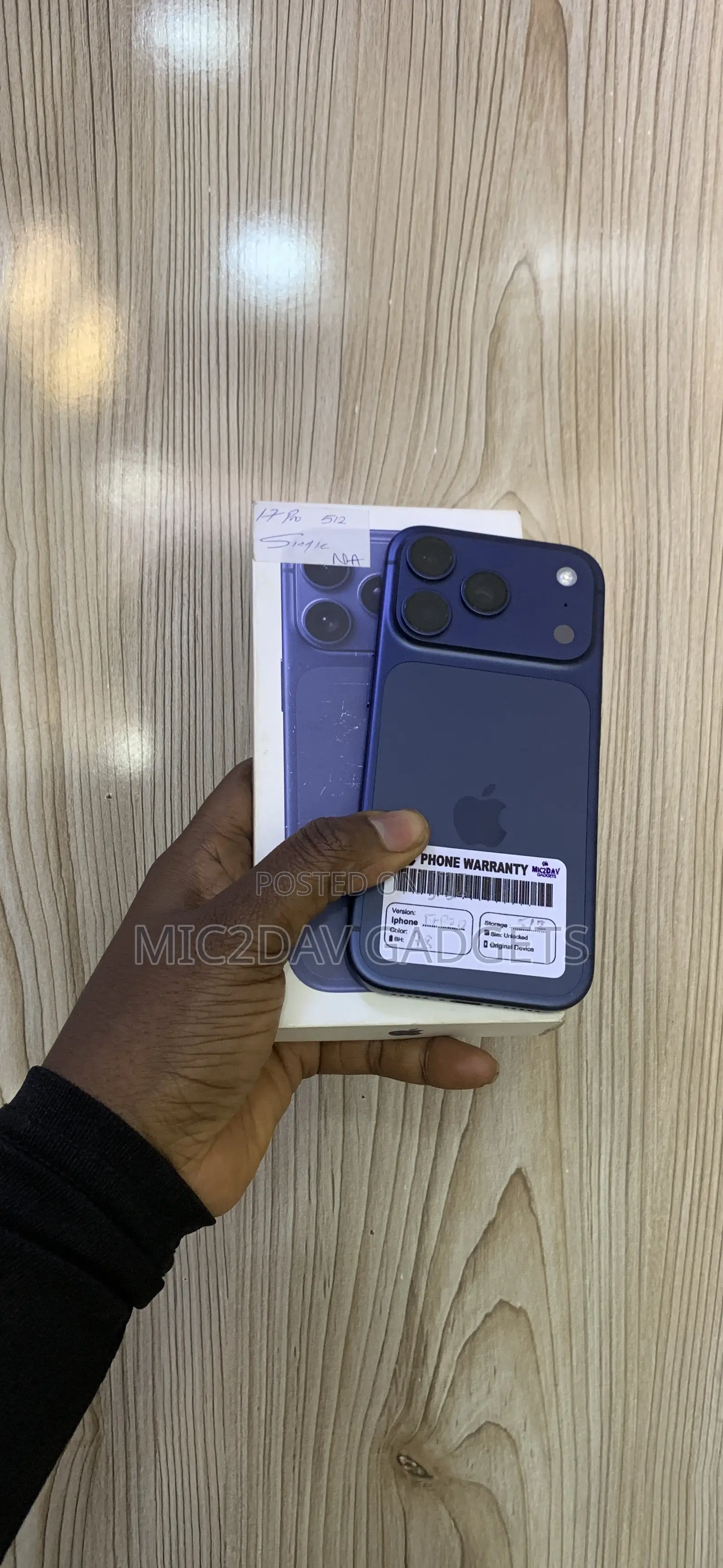 Apple iPhone 17 Pro 512 GB Blue