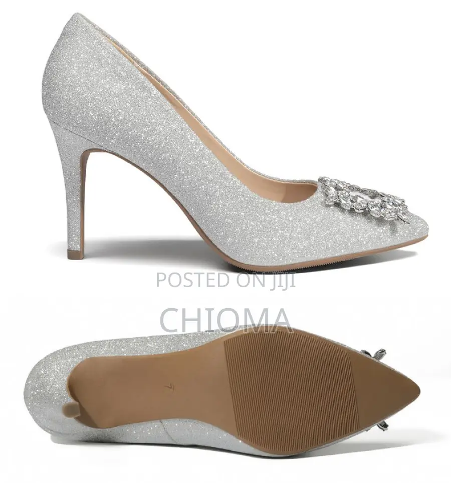 Dream Pairs Womens Partyrhinestone High Heel Shoes(Gold/Silver Avaliab