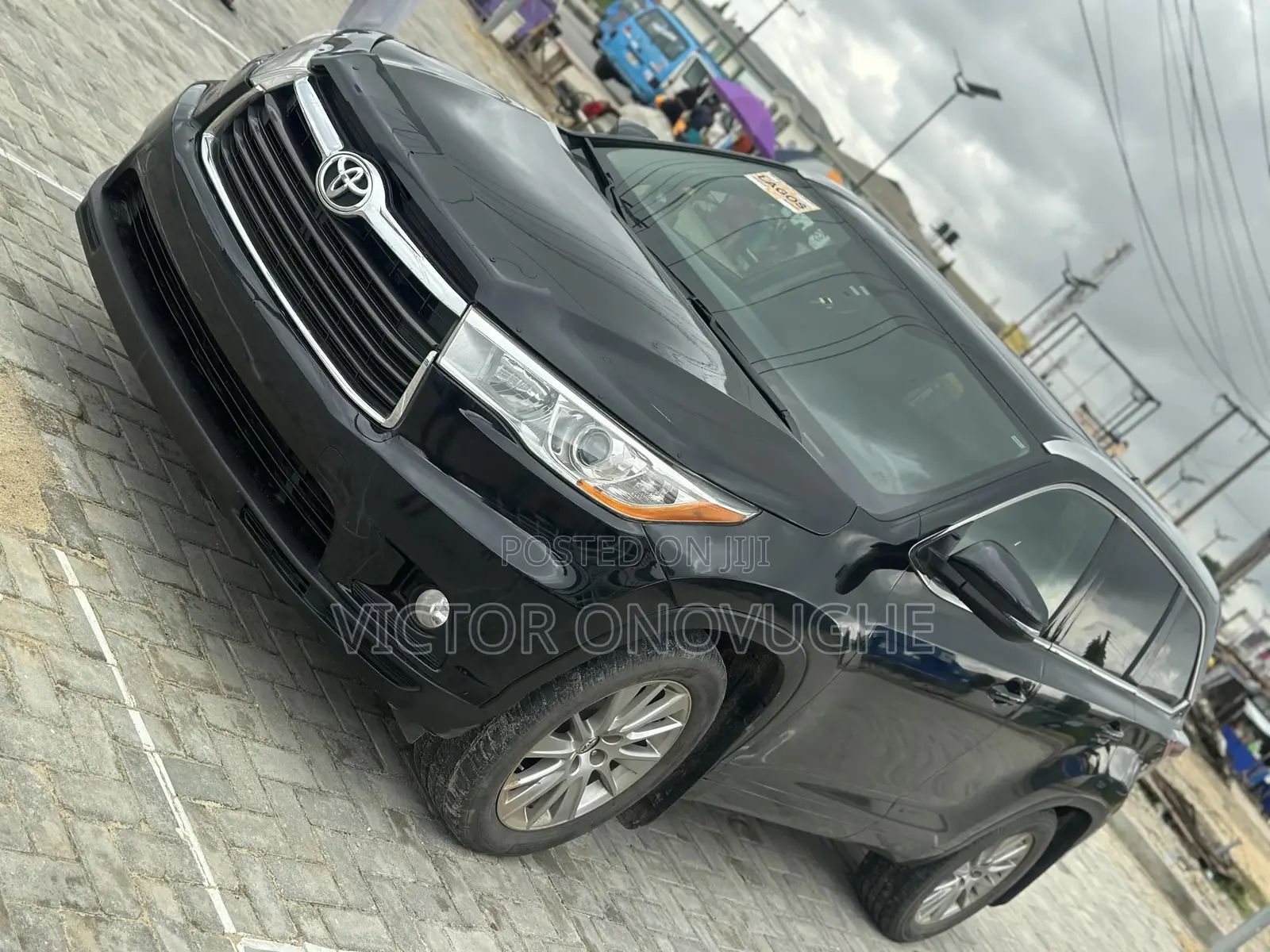 Toyota Highlander XLE 4dr SUV AWD (3.5L 6cyl 6A) 2015 Black