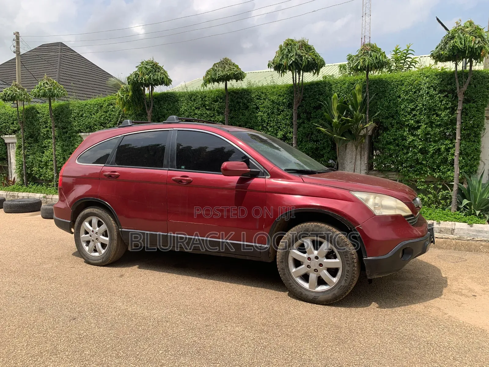 Honda CR-V 2008 Red