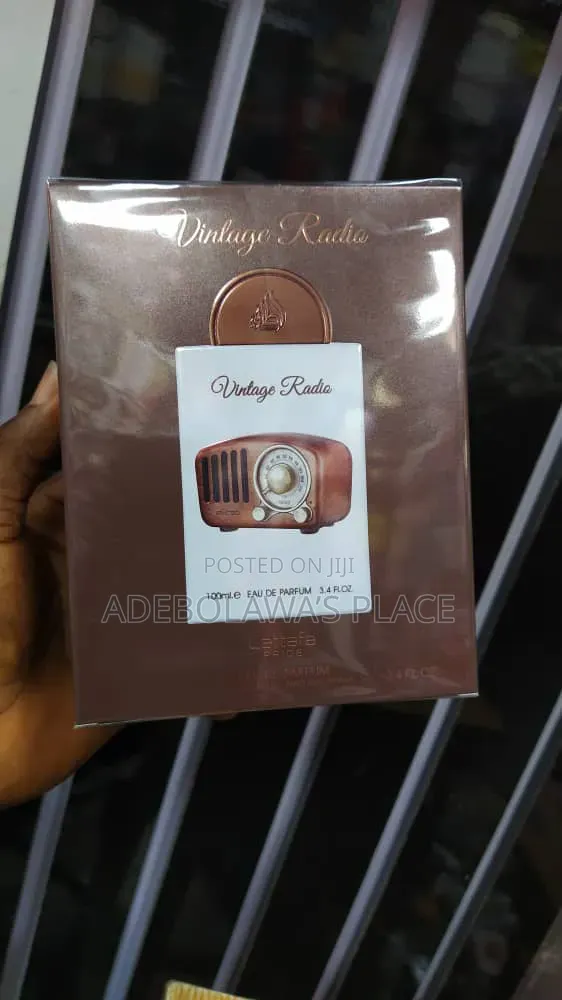 Vintage Radio Perfume