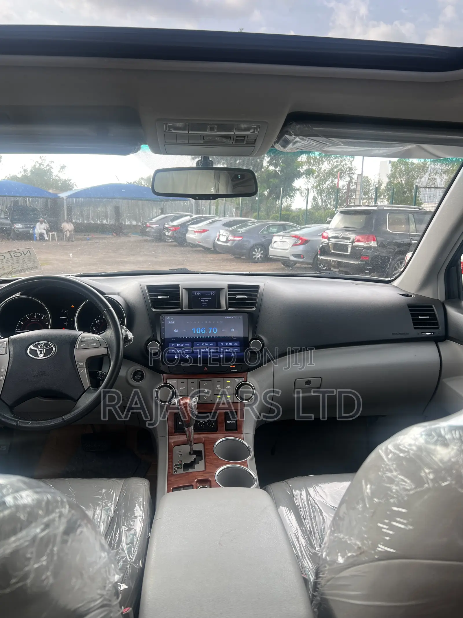 Toyota Highlander Sport 2008 Silver