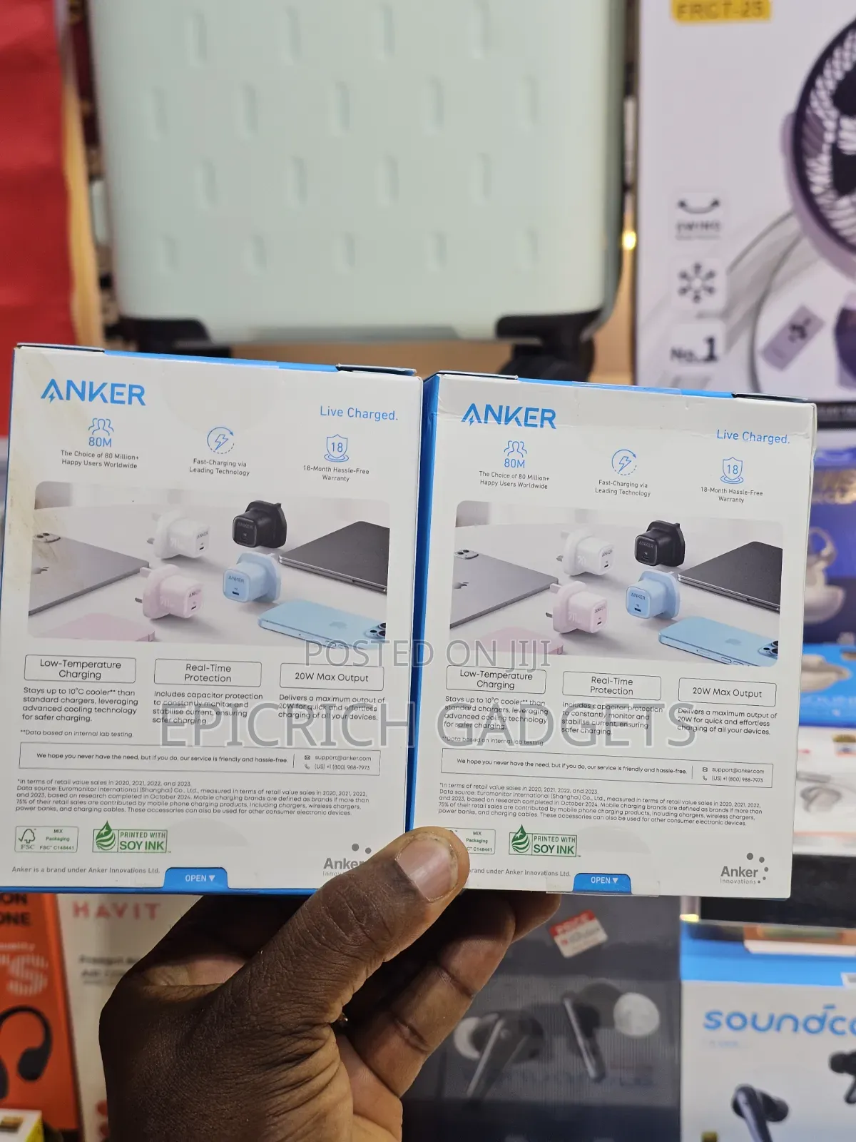 Anker Zolo 20w Pd Usb-C Fast Charger iPhone Samsung Pixel