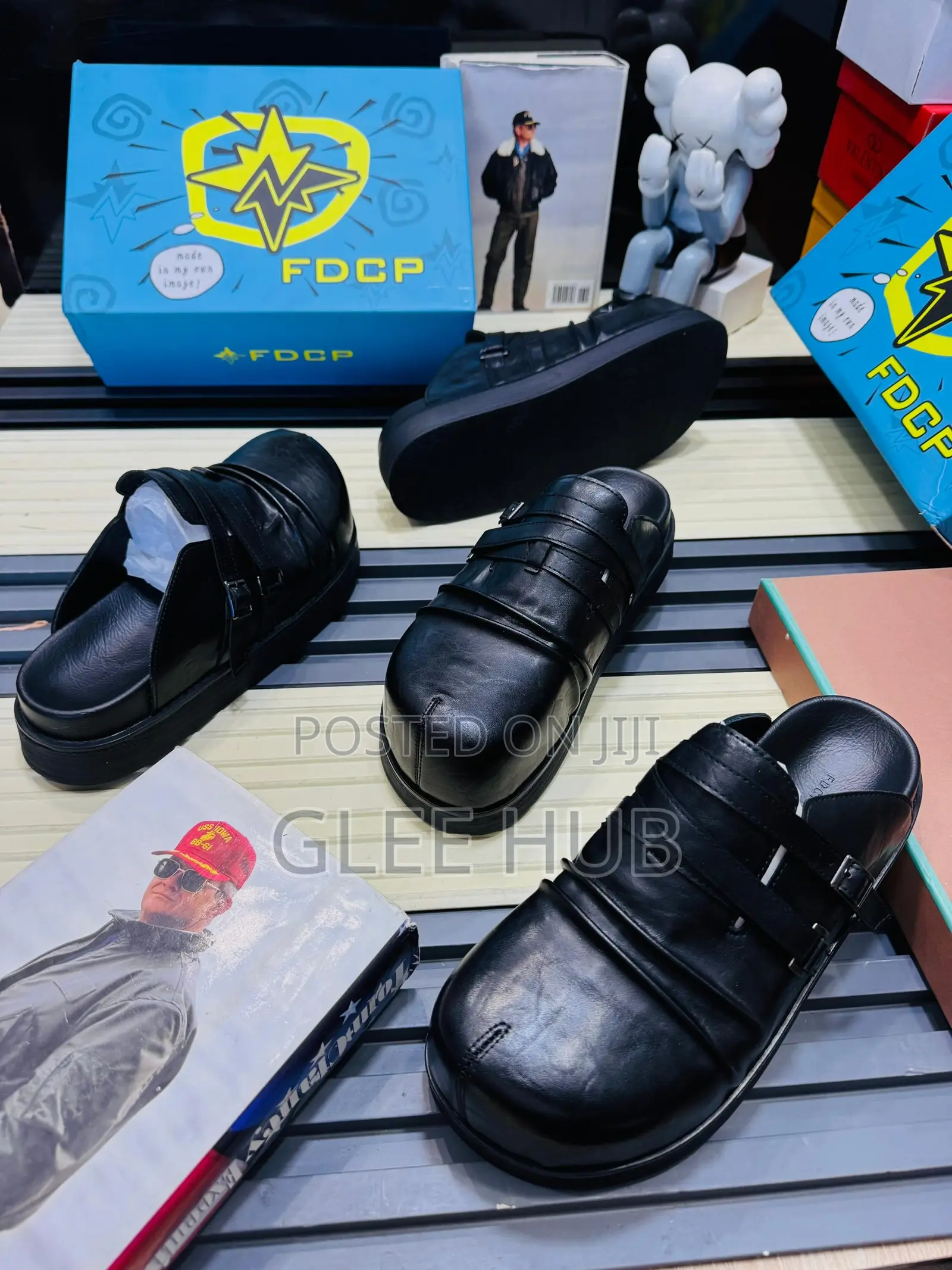 FDCP Leather Clogs