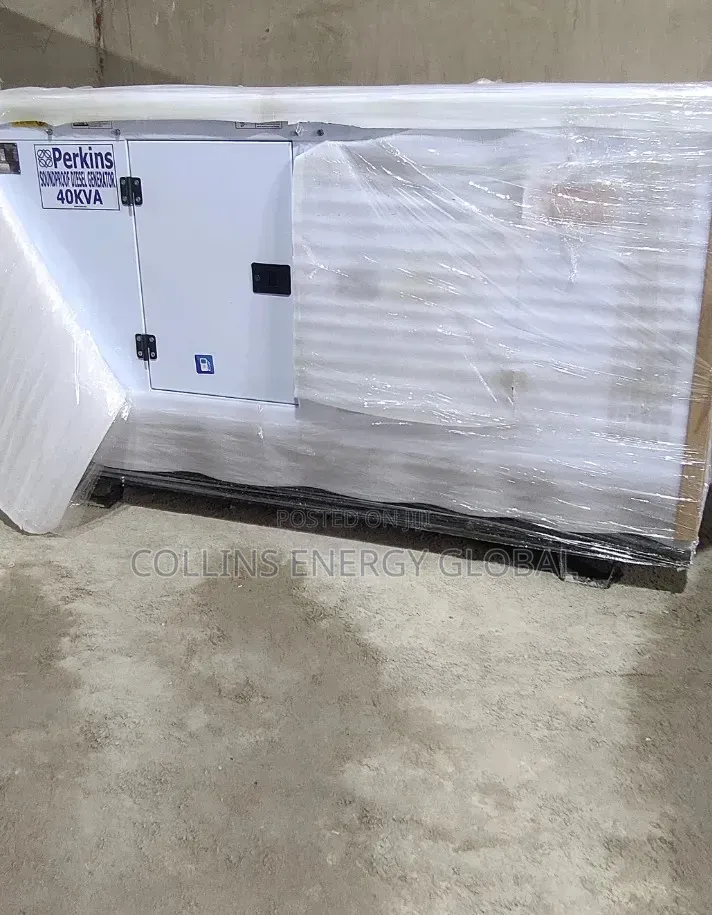 40kva Brand New Uk Perkins Soundproof Copper Coil Generator