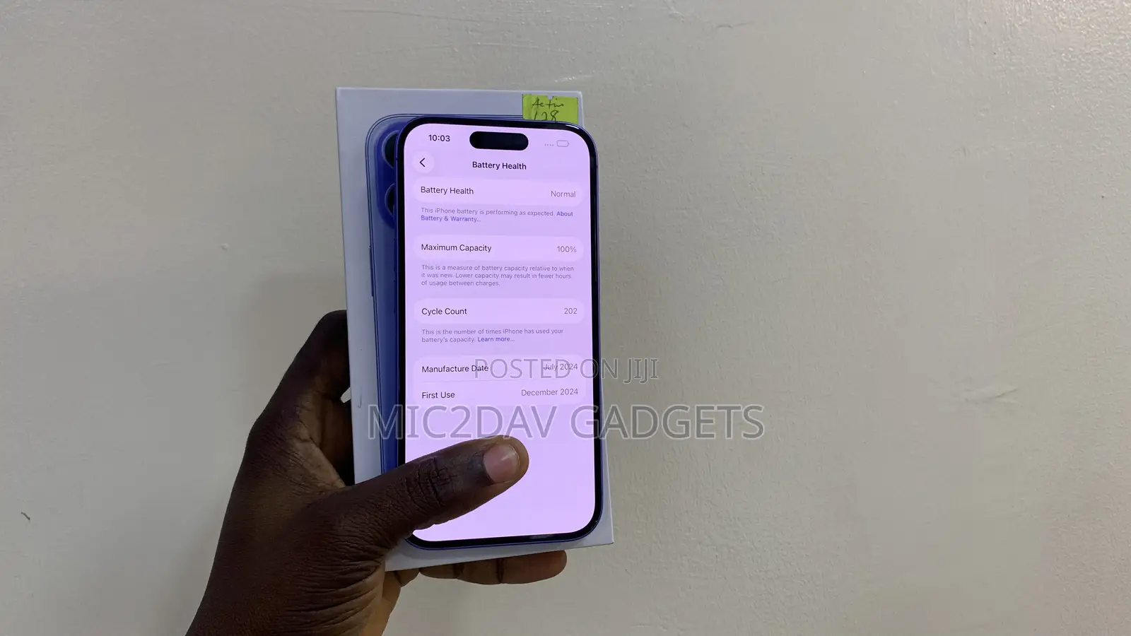 Apple iPhone 16 128 GB Blue