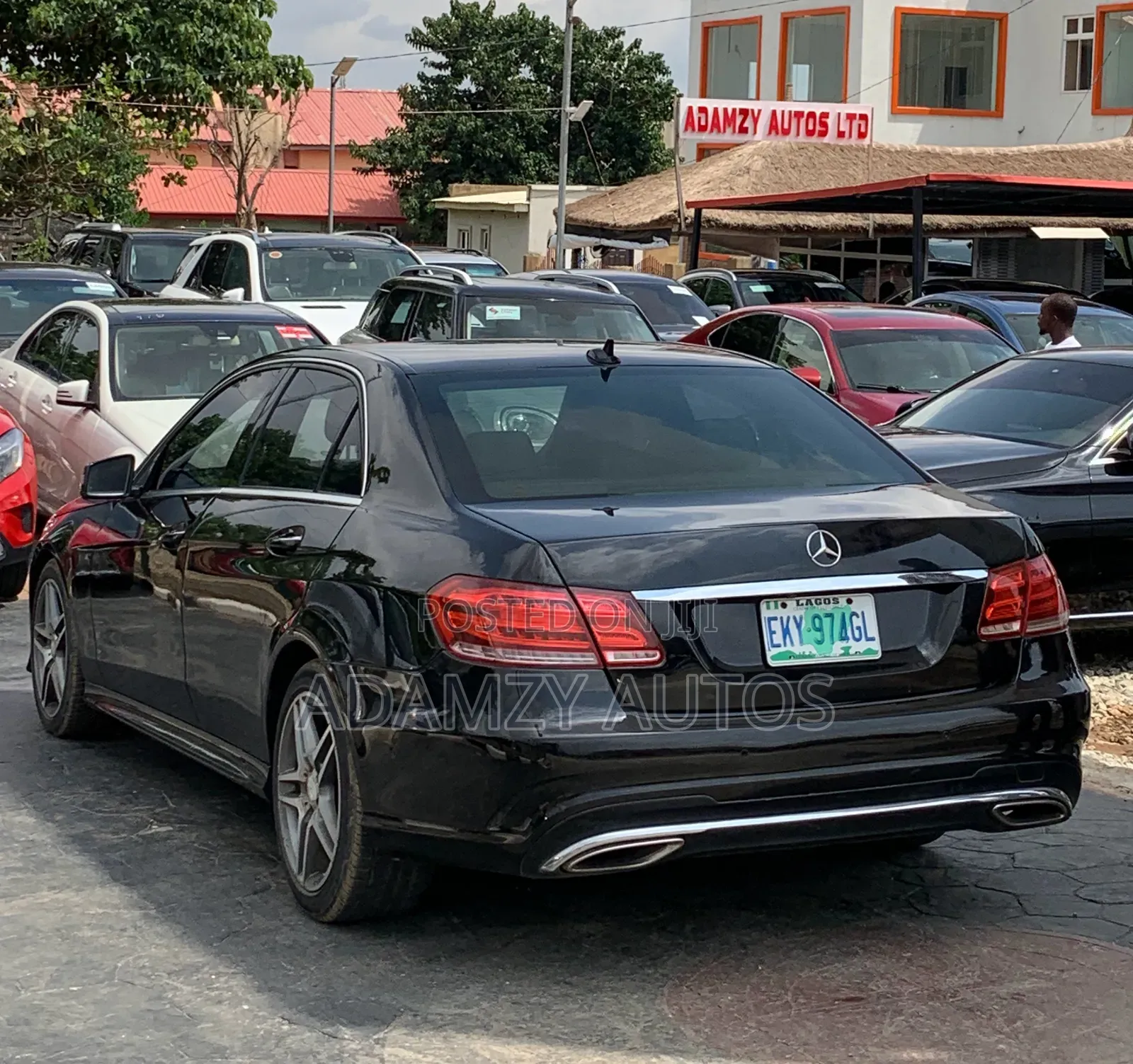 Mercedes-Benz E350 2015 Black